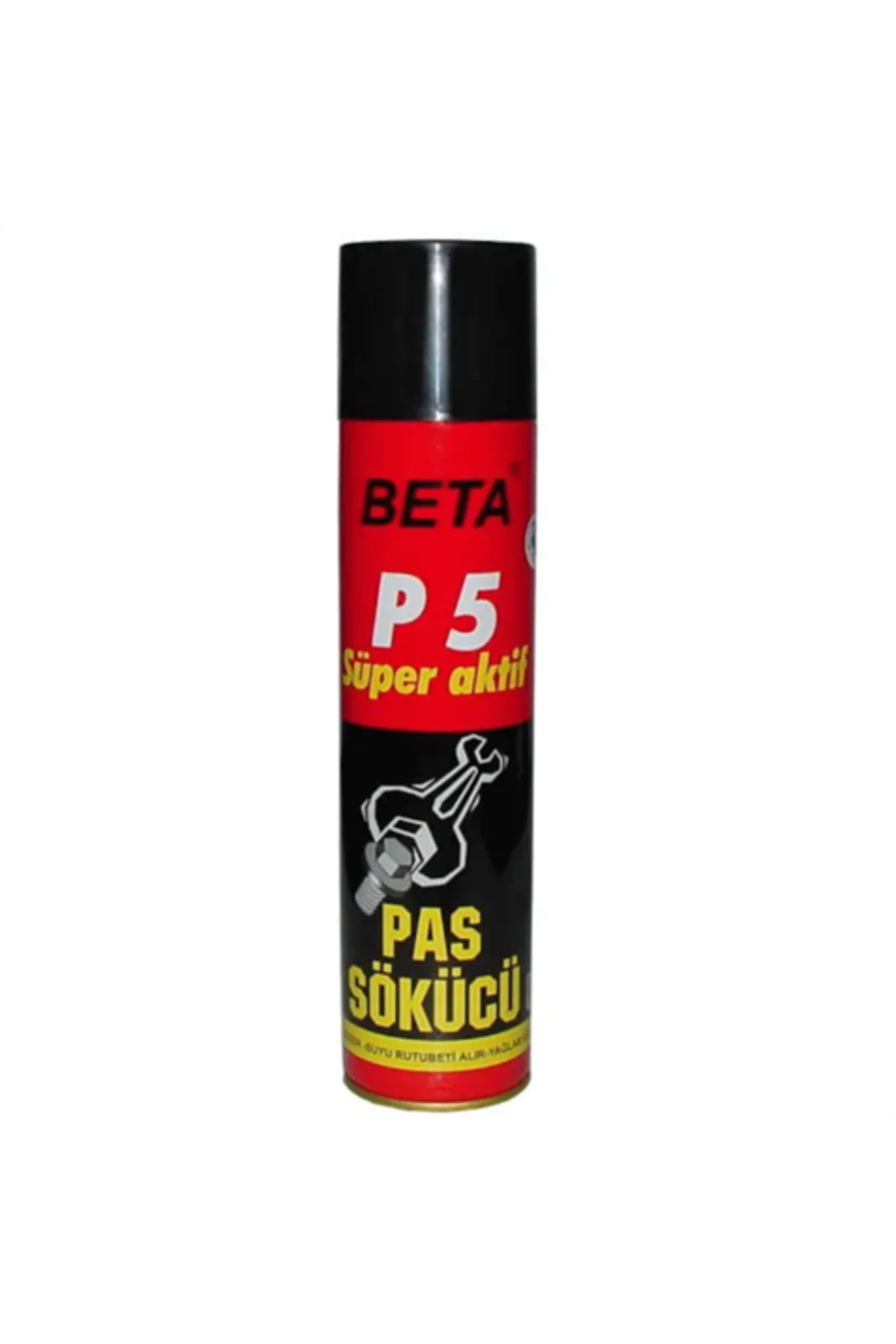 Beta Pas Sökücü Sprey 500 ml P5 sprey kutusu ön yüzü