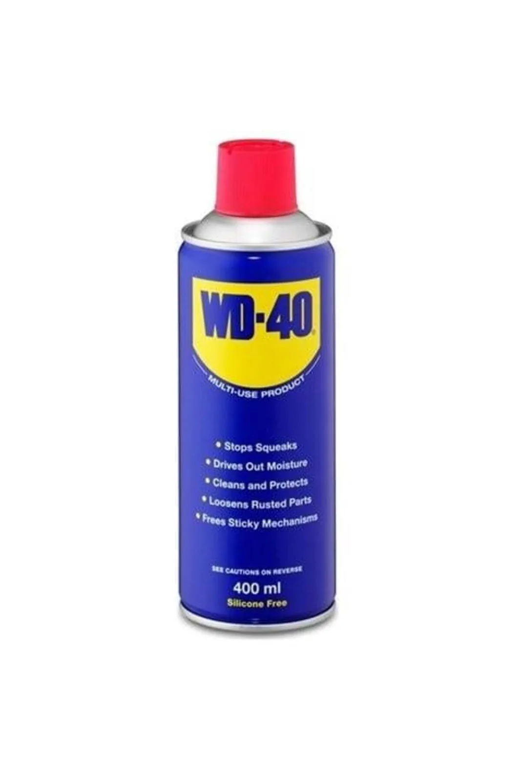 WD-40 Pas Sökücü Sprey 400 ml ön yüzden sprey kutusu