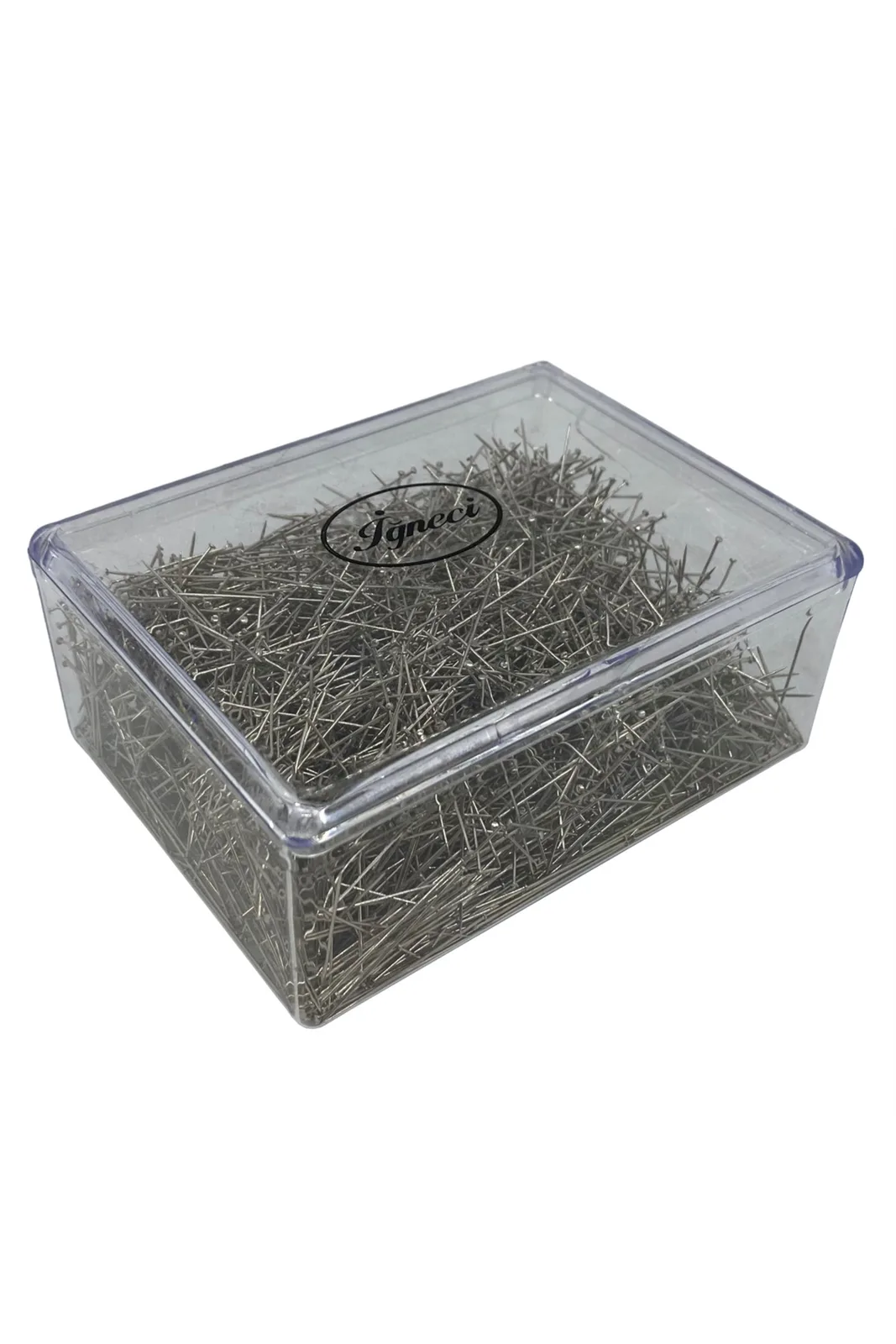 Moonstar Çelik Terzi Toplu İğnesi 250 Gram şeffaf kutuda