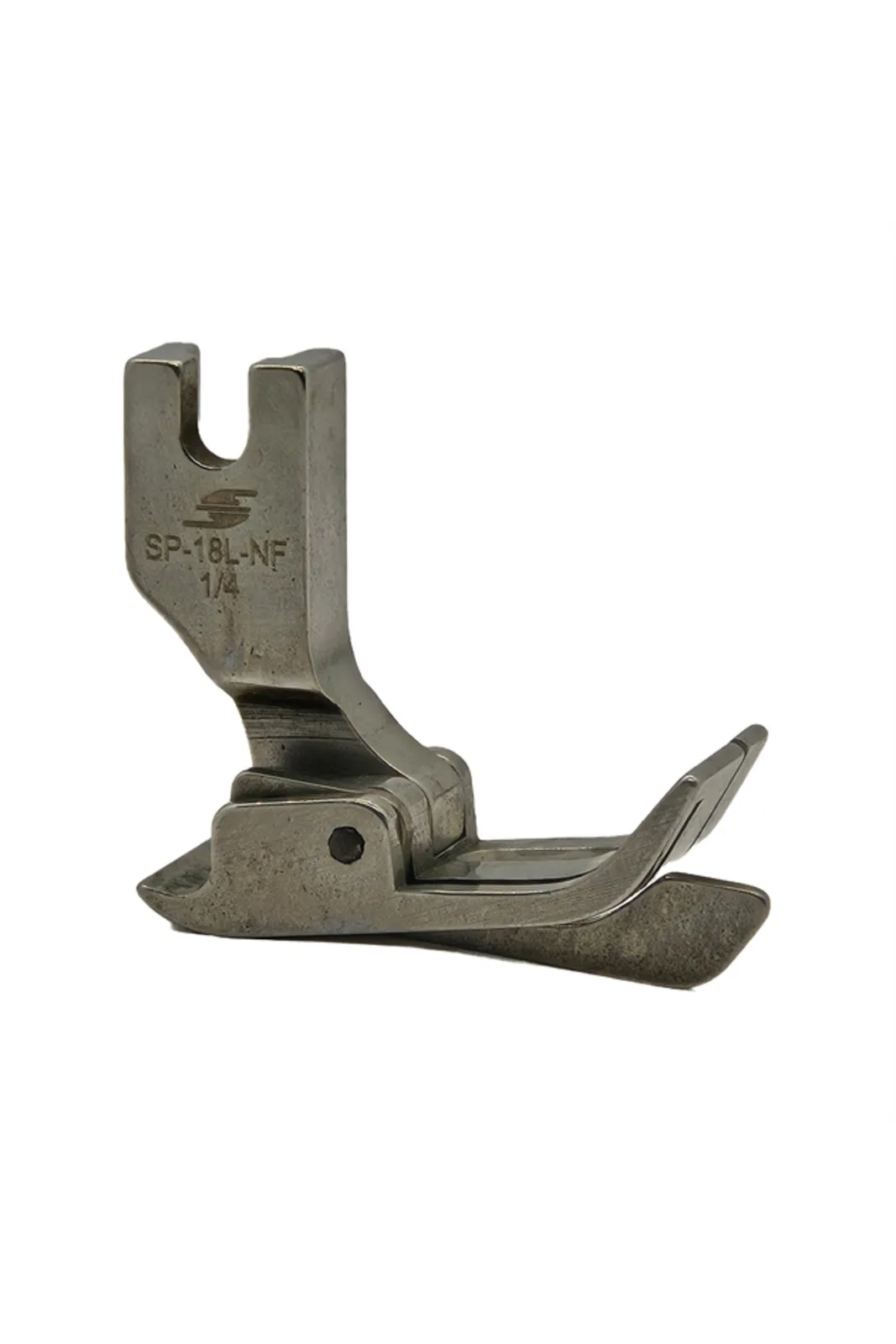 Hard Steel Yürüyen İğne Düz Makine Sol Siperli Çima Ayağı 1/4 SP18L-NF önden