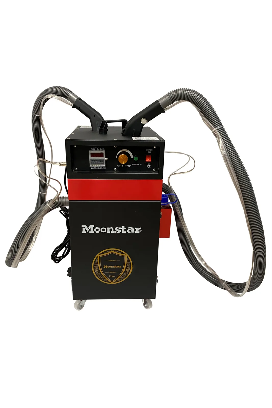 İplik Temizleme Makinesi 2 Motor 2 Kol PLS-1977A Çift Başlı önden görünüm