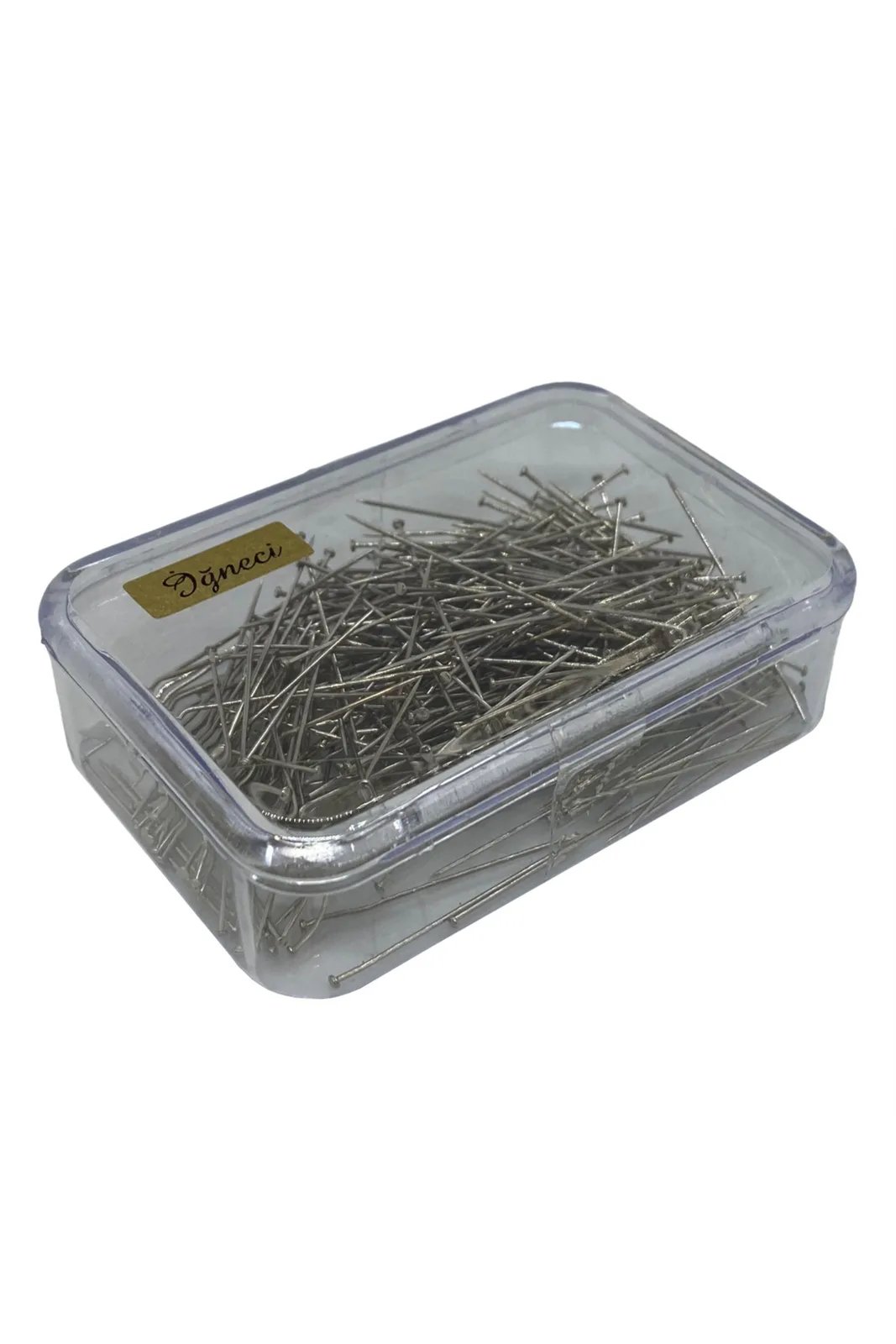 Moonstar Çelik Terzi Toplu İğnesi 25 Gram 5 Adet şeffaf kutuda