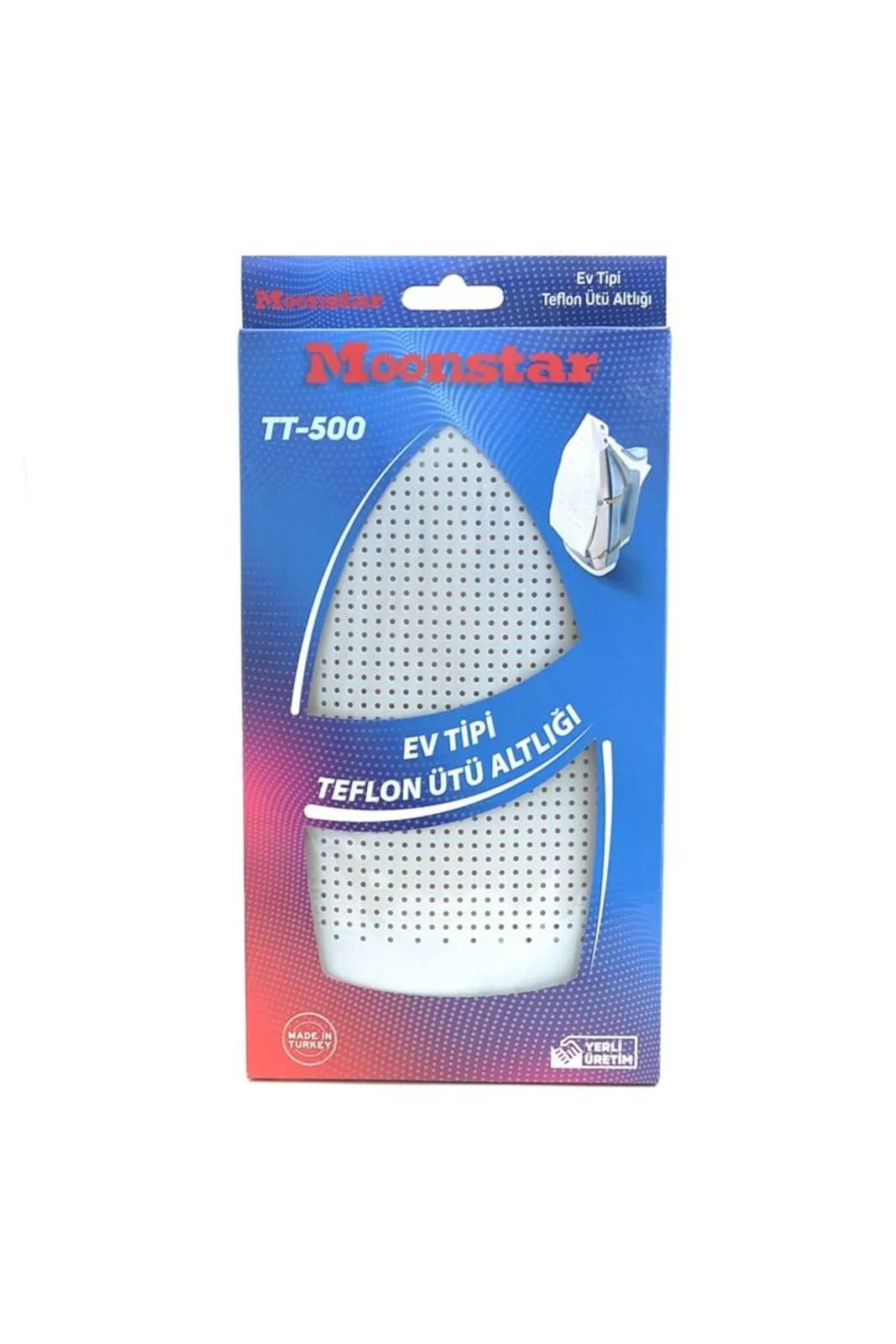 Ev Tipi Teflon Ütü Altlığı Kutusuz TT-500 altlık ve ambalaj kartı önden