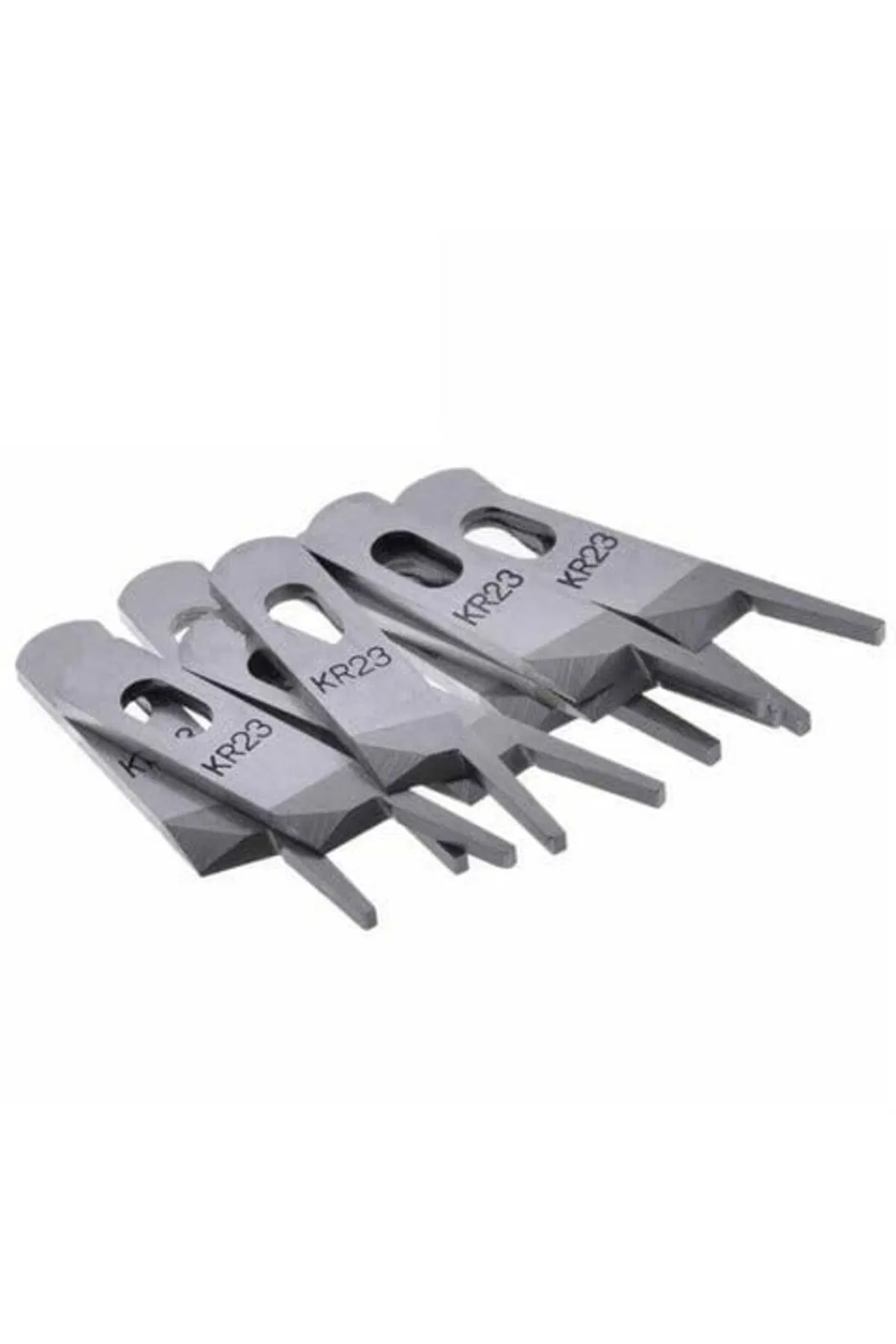 Hard Steel Siruba Overlok Makinesi Üst Elmas Bıçak KR23 10 Adet adetli grup halinde