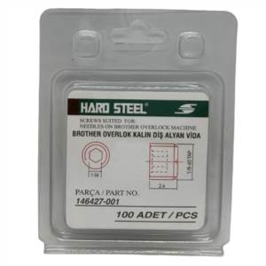 Brother Overlok Alyan İğne Vidası Siyah / 146427 100ADET - Konfeksiyon Sepeti