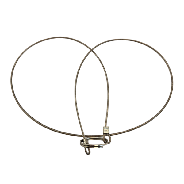 Çelik Halatlı Aksesuar Askısı 80Cm - Konfeksiyon Sepeti