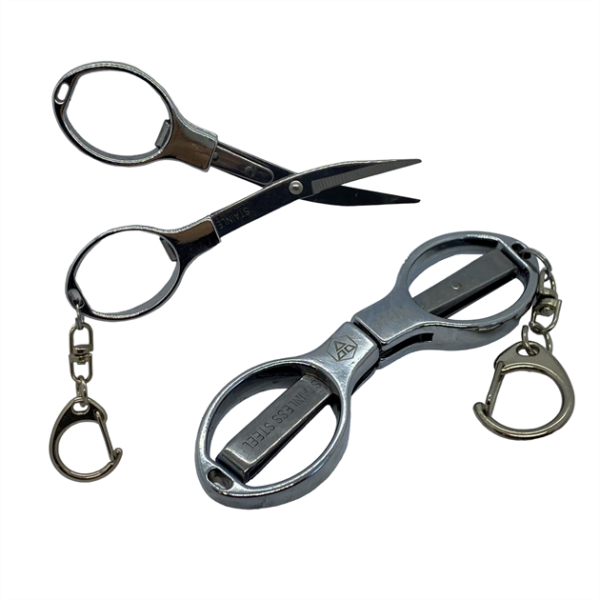 Çok Amaçlı Katlanabilir Anahtarlıklı Seyahat Makası (2.9 İnç) / PIN-5293 - Konfeksiyon Sepeti