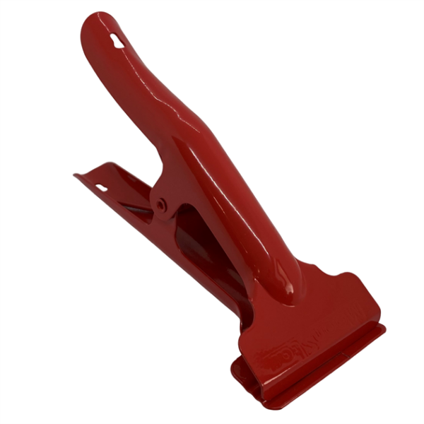 Dar Ağızlı Kırmızı Pastal Maşası / CLMP-02 - Konfeksiyon Sepeti