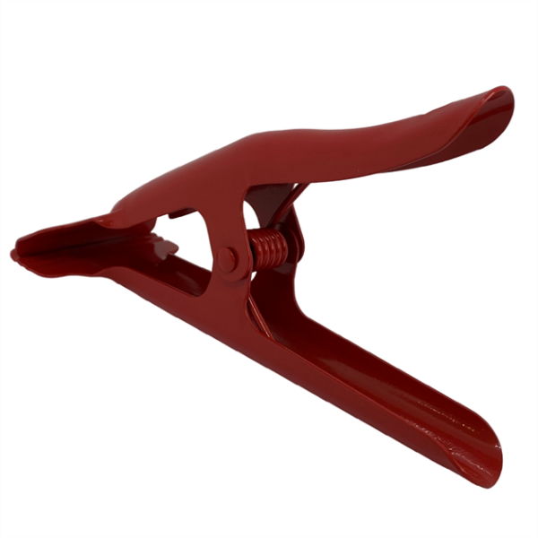 Dar Ağızlı Kırmızı Pastal Maşası / CLMP-02 - Konfeksiyon Sepeti