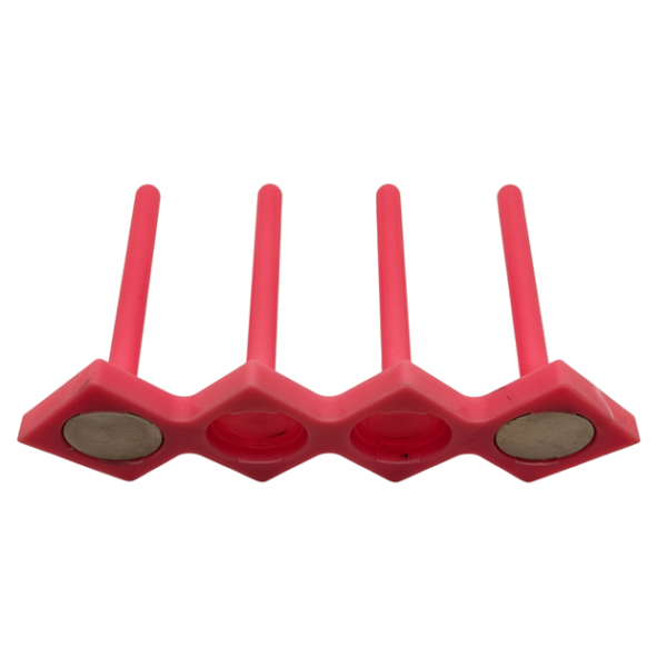 Dikiş Makinesi Mıknatıslı Masura Koyma Aparatı 4’Lü Pembe - Konfeksiyon Sepeti