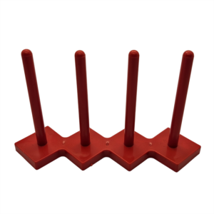 Dikiş Makinesi Mıknatıslı Masura Koyma Aparatı 4’Lü Kırmızı - Konfeksiyon Sepeti