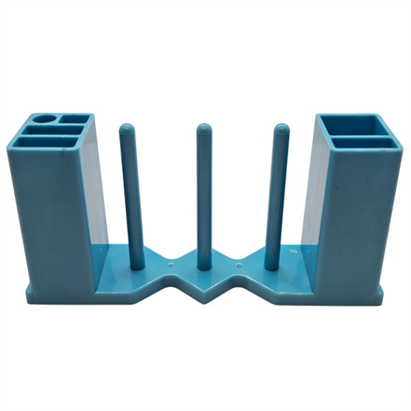 Dikiş Makinesi Mıknatıslı Masura Koyma Aparatı 3’Lü Çift Kutulu Mavi - Konfeksiyon Sepeti