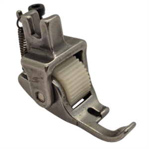 Düz Makine A10 Biye Ayağı (Merdaneli Beyaz Teker) / HS-GL25 - Konfeksiyon Sepeti