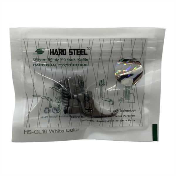 Düz Makine Çatal Fermuar Beyaz Teker Ayak / HS-GL16 - Konfeksiyon Sepeti