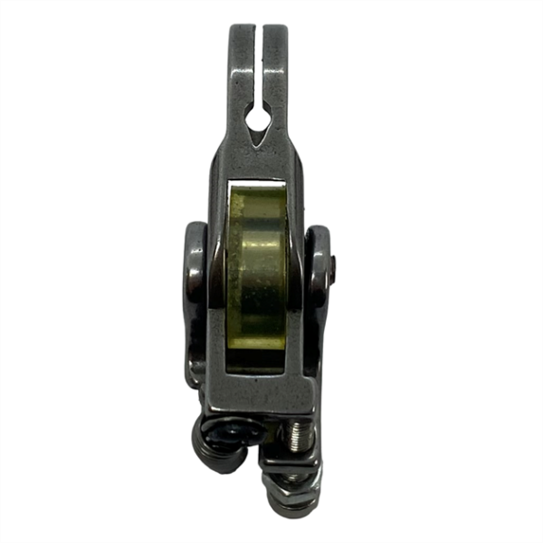 Düz Makine Çatal Fermuar Sarı Teker Ayak / HS-GL16 - Konfeksiyon Sepeti