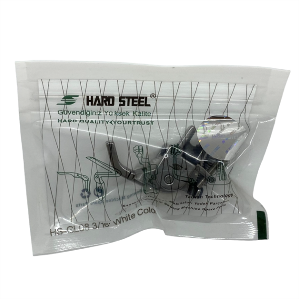 Düz Makine Fitil Beyaz Teker Ayak / HS-GL08 3/16 - Konfeksiyon Sepeti