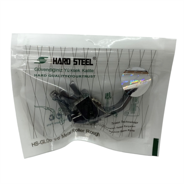 Düz Makine Fitil Metal Teker Ayak / HS-GL08 1/8 - Konfeksiyon Sepeti
