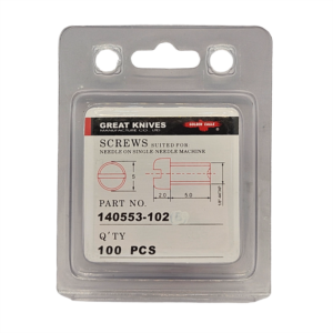 Düz Makine İğne Vidası Beyaz / 140553 (SS-7080510-TP) 100ADET - Konfeksiyon Sepeti