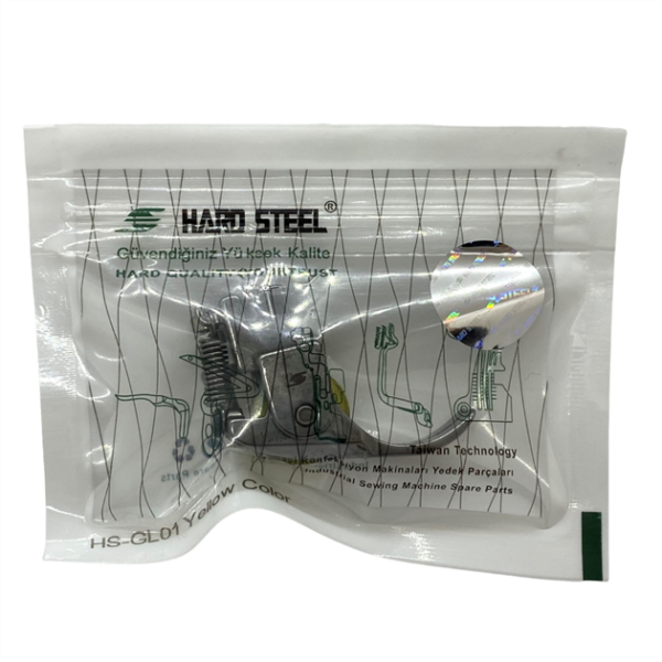 Düz Makine İki Ucu Eşit Sarı Teker Ayak / HS-GL01 - Konfeksiyon Sepeti