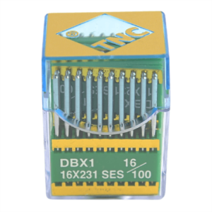 Düz Makine İnce Dip Yanmaz Dikiş İğnesi / DBX1 SES PVD 16/100 100ADET - Konfeksiyon Sepeti