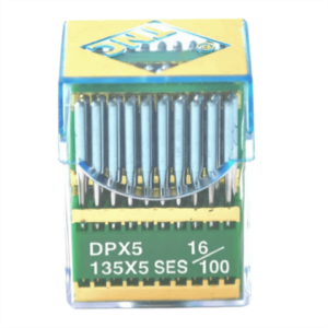 Düz Makine Kalın Dip Yanmaz Dikiş İğnesi / DPX5 SES PVD 16/100 100ADET - Konfeksiyon Sepeti