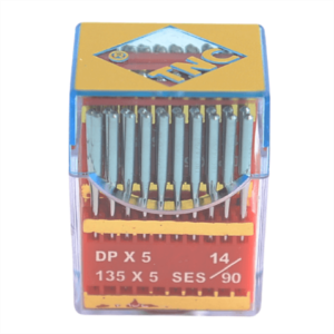 Düz Makine Kalın Dip Yanmaz Dikiş İğnesi / DPX5 SES PVD 14/90 100ADET - Konfeksiyon Sepeti