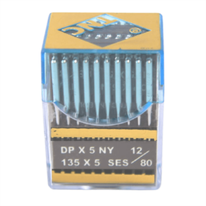Düz Makine Kalın Dip Yanmaz Dikiş İğnesi / DPX5 SES PVD 12/80 100ADET - Konfeksiyon Sepeti