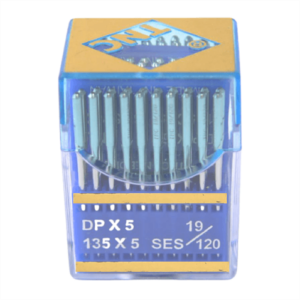 Düz Makine Kalın Dip Yanmaz Dikiş İğnesi / DPX5 SES PVD 19/120 100ADET - Konfeksiyon Sepeti