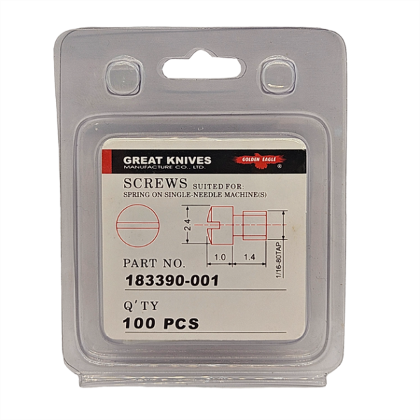 Düz Makine Küçük Mekik Vidası / 183390-001 100ADET - Konfeksiyon Sepeti