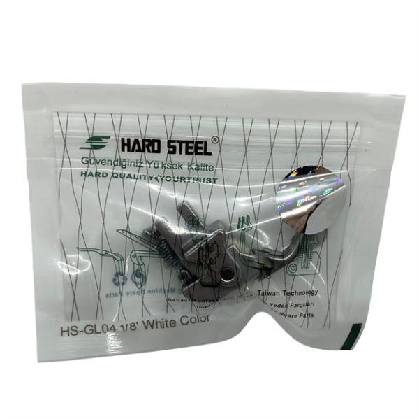 Düz Makine Sp-18 Model Tırnaklı Çima Beyaz Teker Ayak / HS-GL04 1/8 - Konfeksiyon Sepeti