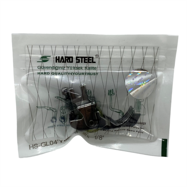 Düz Makine Sp-18 Model Tırnaklı Çima Sarı Teker Ayak / HS-GL04 1/8 - Konfeksiyon Sepeti