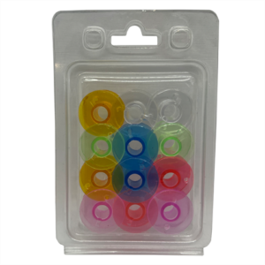 Ev Tipi Aile Dikiş Makinesi Plastik Geniş Masura Renkli / HM2518M 12ADET - Konfeksiyon Sepeti