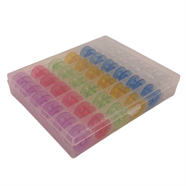 Ev Tipi Aile Dikiş Makinesi Plastik Geniş Masura Renkli (Kutulu) / HM2518M 36 Adet - Konfeksiyon Sepeti