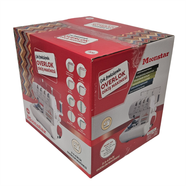 Ev Tipi Overlok Dikiş Makinesi 3-4 İplik / Model 320 - Konfeksiyon Sepeti