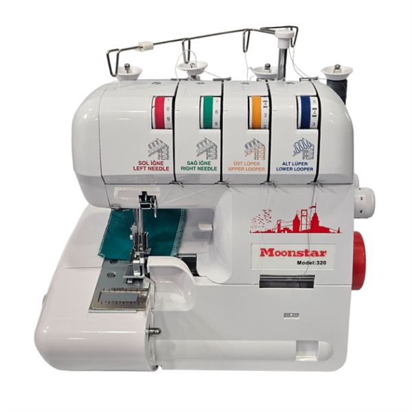 Ev Tipi Overlok Dikiş Makinesi 3-4 İplik / Model 320 - Konfeksiyon Sepeti