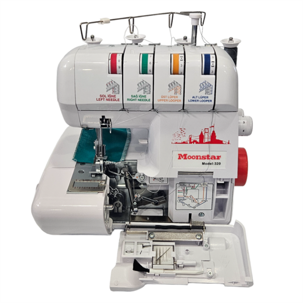 Ev Tipi Overlok Dikiş Makinesi 3-4 İplik / Model 320 - Konfeksiyon Sepeti