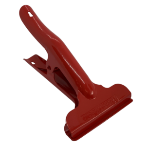 Geniş Ağızlı Kırmızı Pastal Maşası / CLMP-01 - Konfeksiyon Sepeti