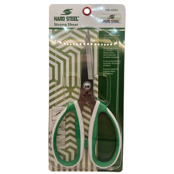 Geniş Saplı Kumaş Kesim Makası 8İnç / HS-4083 (8″) - Konfeksiyon Sepeti