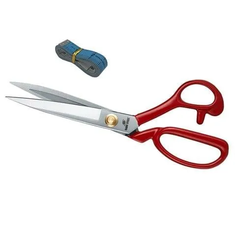 Kırmızı Saplı Paslanmaz Çelik Somunlu 11İnç Makas /  HS-1114 (11) - Konfeksiyon Sepeti