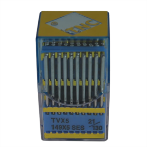 Kollu Kemer Yanmaz Dikiş İğnesi TVX5(149X5) SES PVD 21 130 100ADET - Konfeksiyon Sepeti