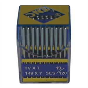 Kollu Yanmaz Dikiş İğnesi / TVX7(149X7) SES PVD 19/120 100ADET - Konfeksiyon Sepeti