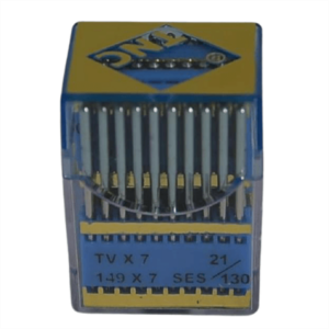 Kollu Yanmaz Dikiş İğnesi / TVX7(149X7) SES PVD 21/130 100ADET - Konfeksiyon Sepeti