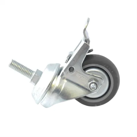 Makine Tekerleği Küçük Frenli Teker / 50X17 M10 - Konfeksiyon Sepeti