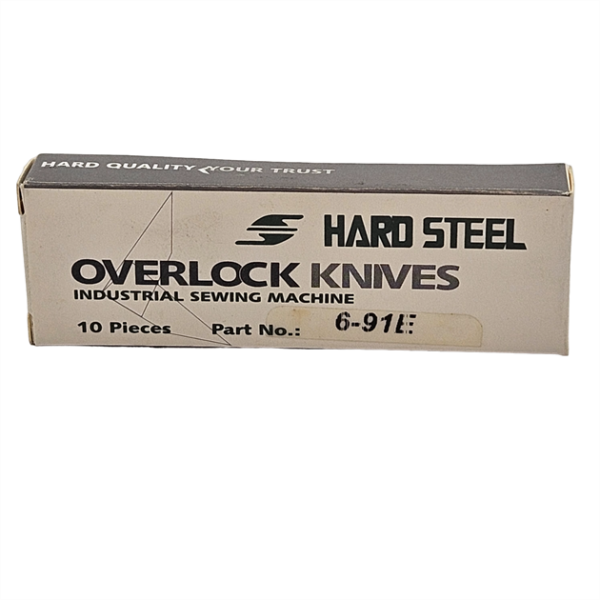 Merrow Topbaşı 5D Alt Bıçak / 6-91E 10ADET - Konfeksiyon Sepeti