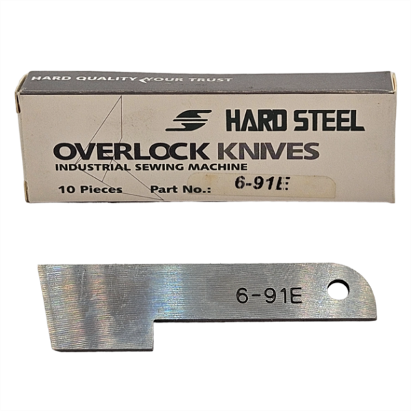 Merrow Topbaşı 5D Alt Bıçak / 6-91E 10ADET - Konfeksiyon Sepeti