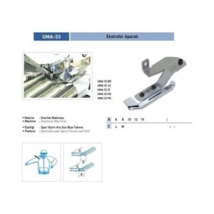 Overlok Fitilli Arabiye Apara 20Mm / UMA-33 - Konfeksiyon Sepeti