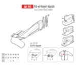 Pat Ve Kemer Aparatı 100Mm-40Mm / APR 165 1 Pat-Ve-Kemer-Aparati-100Mm-40Mm-APR-165-394e.png