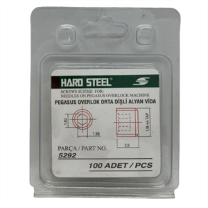 Pegasus Reçme Alyan İğne Vidası Siyah / 5292 100ADET - Konfeksiyon Sepeti