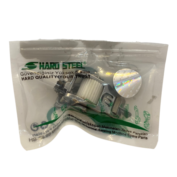 Pegasus Reçme Tırnaklı Beyaz Teker Etek Ayak / HS-GL05 6.4Mm - Konfeksiyon Sepeti