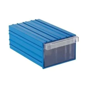 Sembol Plastik Plastik Çekmece Mavi Şeffaf 136X230x96mm / 140 16Adet